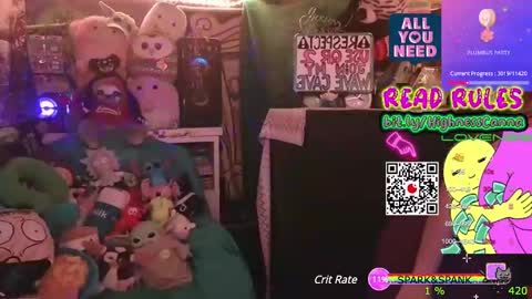 HiGHNESS CANNA online show from March 2025 01:09:01 AM