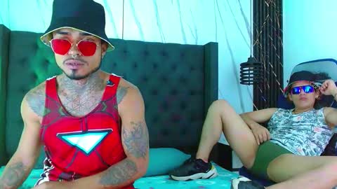 Snapshot of hot_latino_x chatting on November 2025 01:55:02 PM SEXY COUPLE online show from November 2025 01:55:02 PM