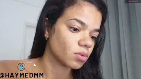 Snapshot of imhaymed chatting on January 2025 09:08:02 AM Haymed Montao online show from January 2025 09:08:02 AM