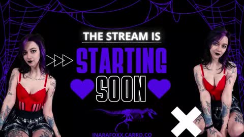 Snapshot of inarafoxxx chatting on November 2025 02:57:02 AM Inarafoxx online show from November 2025 02:57:02 AM