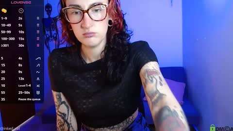 Snapshot of inked_val chatting on February 2025 03:04:02 PM Valerie online show from February 2025 03:04:02 PM