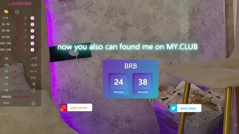 Snapshot of jane_meys chatting on January 2025 08:10:02 AM your kitty JANE roawww online show from January 2025 08:10:02 AM