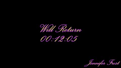 Snapshot of jenniferfrost chatting on January 2025 05:05:02 PM Jenni online show from January 2025 05:05:02 PM