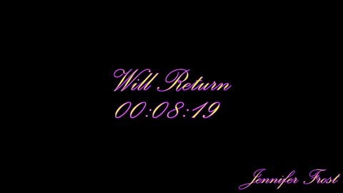 Snapshot of jenniferfrost chatting on January 2025 05:16:02 PM Jenni online show from January 2025 05:16:02 PM