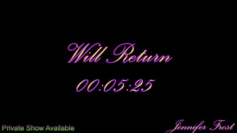 Snapshot of jenniferfrost chatting on February 2026 04:47:02 PM Jenni online show from February 2026 04:47:02 PM