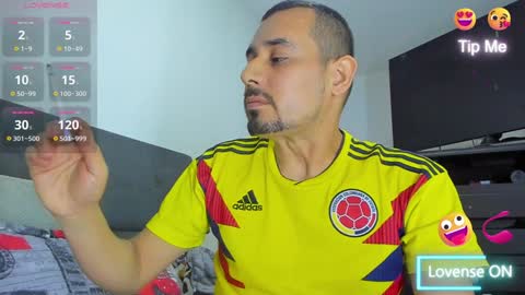 Jhony Alzate online show from January 2025 03:01:02 AM