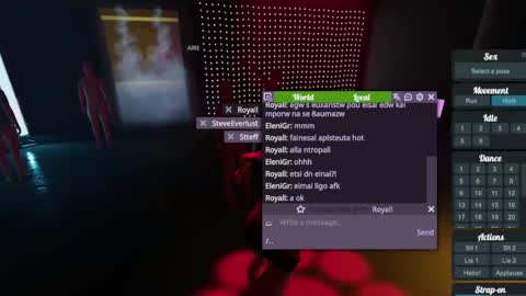 EleniGr online show from February 2025 08:41:02 PM