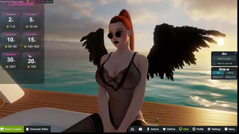 Snapshot of kagome__higurashi chatting on October 2025 05:35:01 PM Emily online show from October 2025 05:35:01 PM