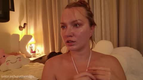 Snapshot of karathemagic chatting on January 2026 03:03:01 PM I am here around 5am GMT karathemagic online show from January 2026 03:03:01 PM