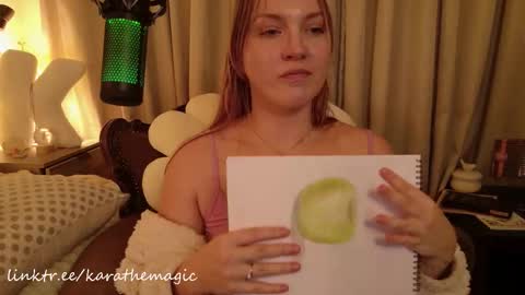 Snapshot of karathemagic chatting on February 2026 05:16:02 PM I am here around 5am GMT karathemagic online show from February 2026 05:16:02 PM