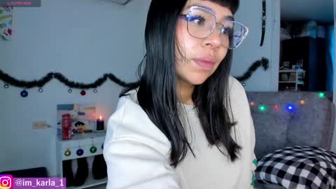 Snapshot of karla__1 chatting on December 2024 12:42:01 PM Ill be on at sunday see u Lynn Could u help me to reach 100 Thmbs upp plssss Independent girl 3 online show from December 2024 12:42:01 PM