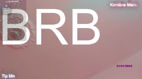 Karoline online show from January 2025 12:48:02 AM