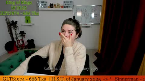 Snapshot of katarina_blades chatting on January 2025 10:13:02 PM online show from January 2025 10:13:02 PM