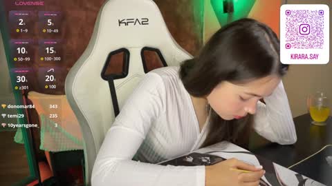 Snapshot of kirarasay chatting on January 2025 10:11:02 AM Kira online show from January 2025 10:11:02 AM