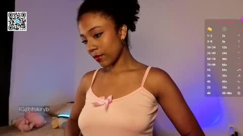 Snapshot of kiry_blossom chatting on October 2025 01:28:02 AM See you in a few minutes today December 1st. online show from October 2025 01:28:02 AM