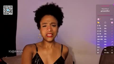 Snapshot of kiry_blossom chatting on October 2025 12:21:02 AM See you in a few minutes today December 1st. online show from October 2025 12:21:02 AM