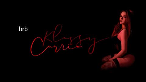 I am real and klassy..  online show from November 2025 09:07:01 PM