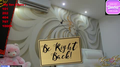 Snapshot of krisi_kiss chatting on January 2025 06:54:01 AM KrisiFollow me Thumb UP online show from January 2025 06:54:01 AM