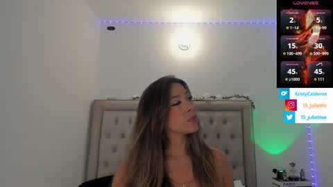 Snapshot of kristy_calderon chatting on November 2025 10:36:01 PM Juliette online show from November 2025 10:36:01 PM