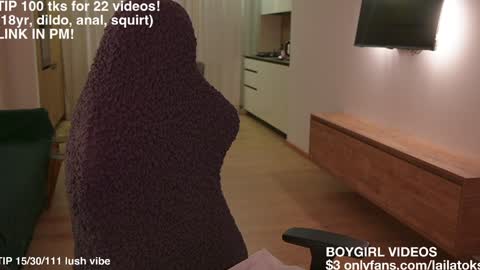 lailatoks - TIP 100 tks  get all my videos 22 VIDEOS SQUIRT PUSSY DILDO online show from January 2026 01:30:01 AM