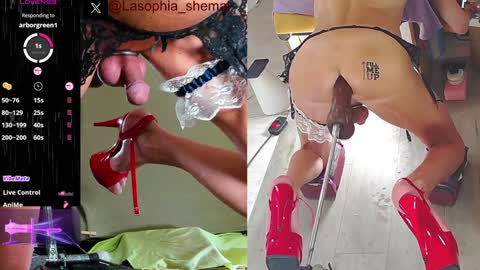 Snapshot of lasophia chatting on January 2025 03:22:01 AM Sophia online show from January 2025 03:22:01 AM