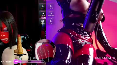 Snapshot of latexrubydoll chatting on February 2026 01:45:01 AM Latex Ruby online show from February 2026 01:45:01 AM
