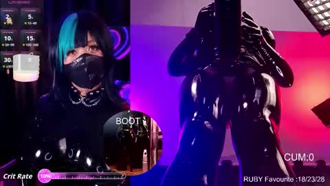 Snapshot of latexrubydoll chatting on March 2026 02:38:01 AM Latex Ruby online show from March 2026 02:38:01 AM