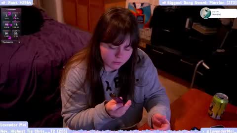 Snapshot of lavendermei chatting on November 2025 02:12:01 AM LavenderMei online show from November 2025 02:12:01 AM