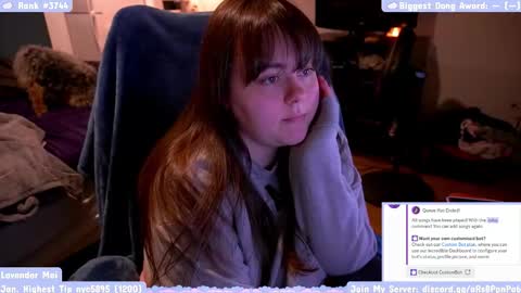 Snapshot of lavendermei chatting on January 2026 02:05:01 AM LavenderMei online show from January 2026 02:05:01 AM