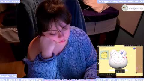 Snapshot of lavendermei chatting on February 2026 11:36:01 PM LavenderMei online show from February 2026 11:36:01 PM