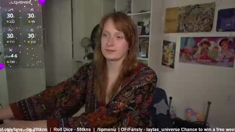 Snapshot of laylas_universe chatting on July 2026 11:33:02 PM Layla Universe online show from July 2026 11:33:02 PM