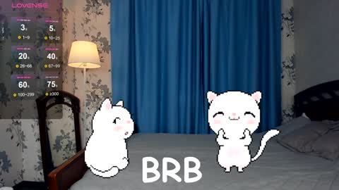 Hey hey our name is Mia  Elfy Lovense is active time to play   PVT IS OPEN  online show from January 2025 01:12:01 PM