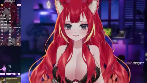 Snapshot of lewdfoxy_vt chatting on February 2026 06:22:02 PM Kira online show from February 2026 06:22:02 PM