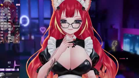 Snapshot of lewdfoxy_vt chatting on February 2026 06:44:02 PM Kira online show from February 2026 06:44:02 PM