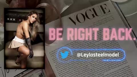 INSTA leylasteel model         online show from February 2025 11:03:01 AM