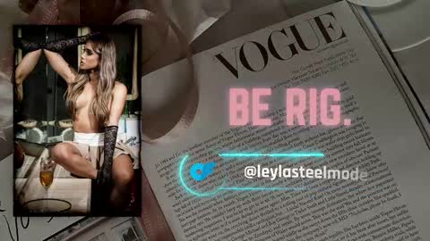 Snapshot of leyla_steel chatting on March 2026 11:38:01 AM INSTA leylasteel model online show from March 2026 11:38:01 AM