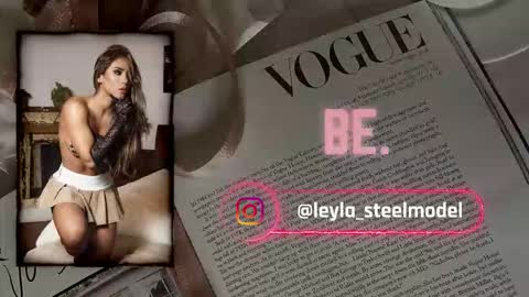 Snapshot of leyla_steel chatting on March 2026 01:05:01 PM INSTA leylasteel model online show from March 2026 01:05:01 PM