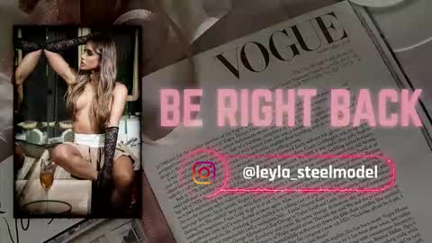 Snapshot of leyla_steel chatting on March 2026 01:48:01 PM INSTA leylasteel model online show from March 2026 01:48:01 PM