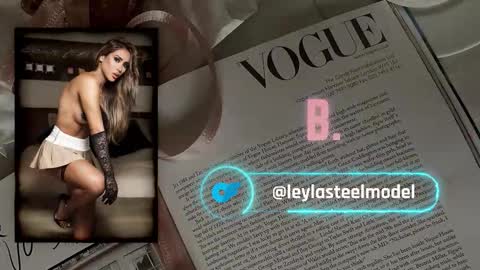 Snapshot of leyla_steel chatting on March 2026 02:34:01 PM INSTA leylasteel model online show from March 2026 02:34:01 PM