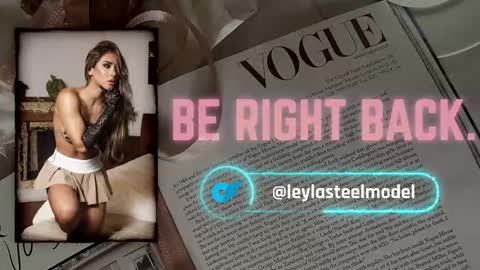 Snapshot of leyla_steel chatting on March 2026 02:28:01 PM INSTA leylasteel model online show from March 2026 02:28:01 PM