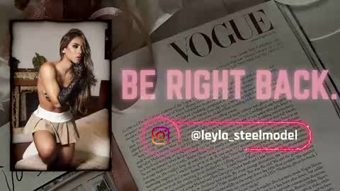 INSTA leylasteel model         online show from June 2026 12:08:01 PM