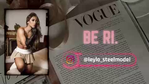 INSTA leylasteel model         online show from June 2026 11:52:01 AM