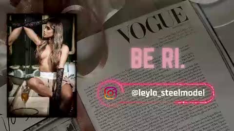 INSTA leylasteel model         online show from July 2026 11:38:02 AM