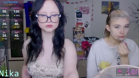 Snapshot of lilhornyprincess chatting on December 2024 03:33:01 PM Nika and Lori online show from December 2024 03:33:01 PM