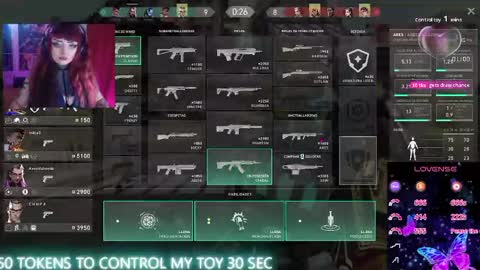 Snapshot of linddamortt chatting on October 2025 01:06:02 AM CatalinaANIDEA online show from October 2025 01:06:02 AM