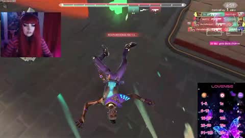 Snapshot of linddamortt chatting on October 2025 01:40:01 AM CatalinaANIDEA online show from October 2025 01:40:01 AM