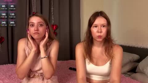 Hello our names are Kate and Alice this is our first day here. online show from July 2026 01:09:02 AM