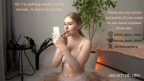 Snapshot of lorrie_love_story chatting on January 2025 02:14:02 PM Lorrie online show from January 2025 02:14:02 PM