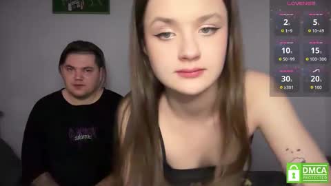 Snapshot of lovelly_mooncouple chatting on February 2026 09:58:01 PM Mileena and Oliver online show from February 2026 09:58:01 PM