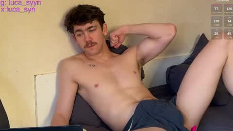 Snapshot of luca_syn chatting on June 2026 12:29:02 PM Luca S online show from June 2026 12:29:02 PM